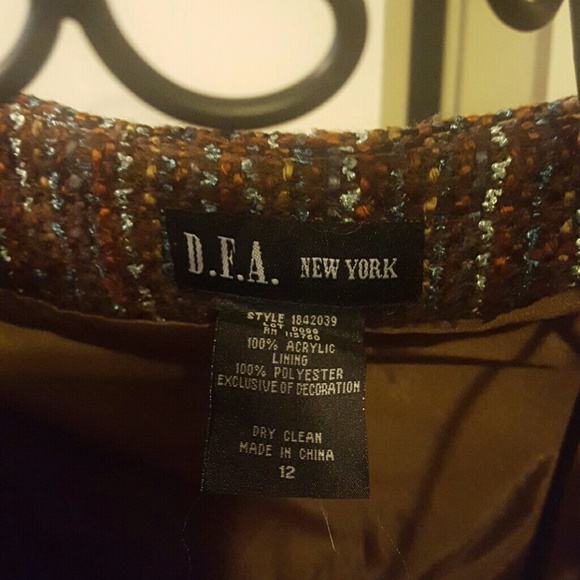 Skirt acrylic and linen - Picture 2 of 3